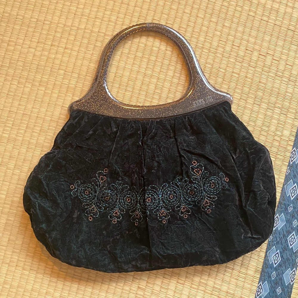 Rare Anna Sui embroidered purse